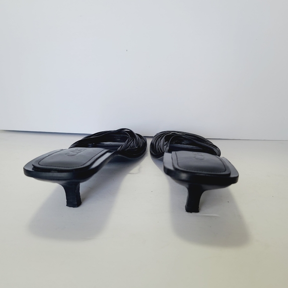 COS Women's Black Woven Strappy Heels Size 7 - Picture 4 of 7